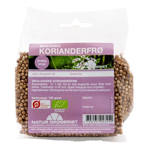 Natur-Drogeriet Korianderfrø Ø, 100g