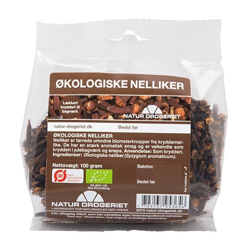 Natur-Drogeriet Nelliker hele krydderi Ø, 100g