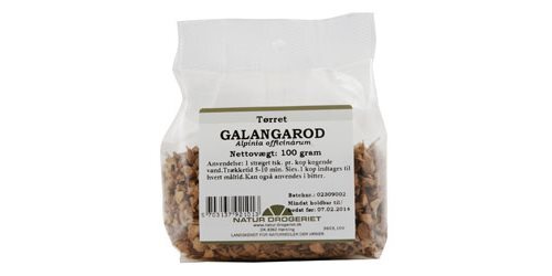 Natur-Drogeriet Galangarod, 100g.