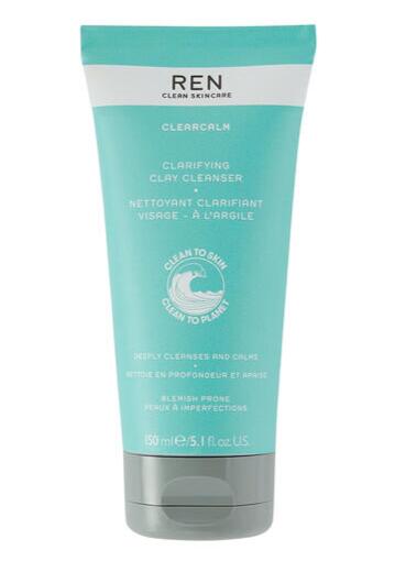 Billede af REN Clean Skincare ClearCalm Clarifying Clay Cleanser, 150ml.