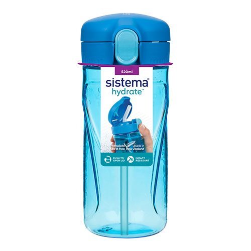 Sistema Drikkedunk Quick Flip, 520ml., Ass. farver