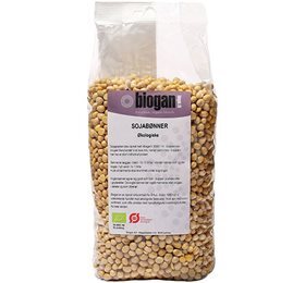 Biogan Sojabønner Ø, 1kg.