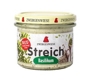 Biogan Smørepålæg m. basilikum Streich Ø, 180g.