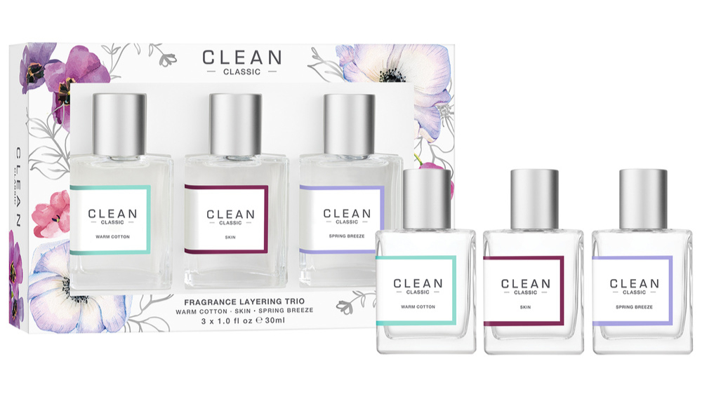 Clean Classic Fragrance Layering Trio 2024, 3x30ml.