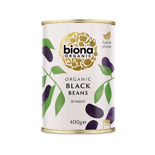 Biona Organic Sorte bønner Ø, 400g.