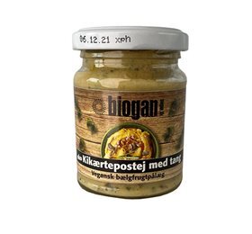 Biogan Kikærtepostej m. tang Ø, 125g.