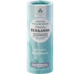 Ben & Anna Deodorant - Sensitiv - Highland Breeze, 40g.