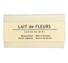 Midi sæbe Blomstermælk m sheasmør Vegan Lait de Fleurs, 100g.