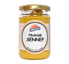 Rømer Sennep Fransk Ø, 200g.