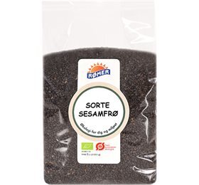 Rømer Sorte sesamfrø Ø, 500g.