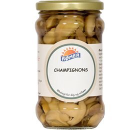 Rømer Champignon i glas Ø, 280g.