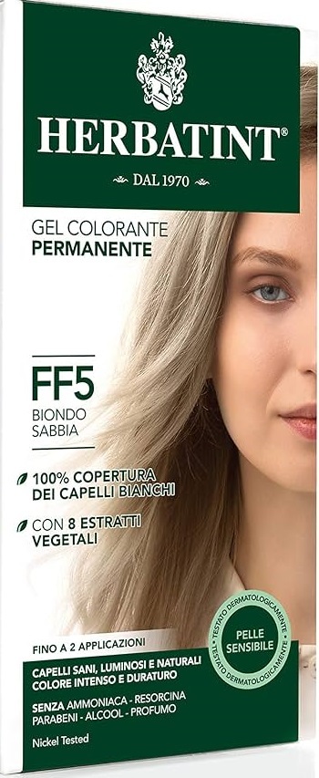 Herbatint FF5 Hårfarve, Sand/Blond, 150ml.