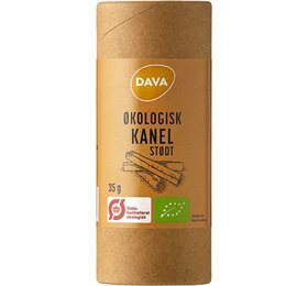 DAVA øko kanel, stødt Ø, 35g.