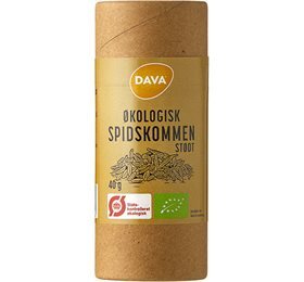 DAVA øko spidskommen, stødt Ø, 40g.