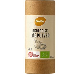 DAVA øko løgpulver Ø, 20g.