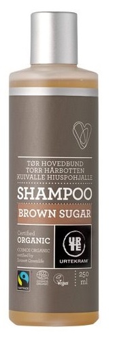 Billede af Urtekram brown Sugar shampoo, 250ml. hos Ren-velvaereshop.dk