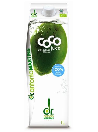 Dr. Martins Coco Juice Pure Ø, 1ltr.